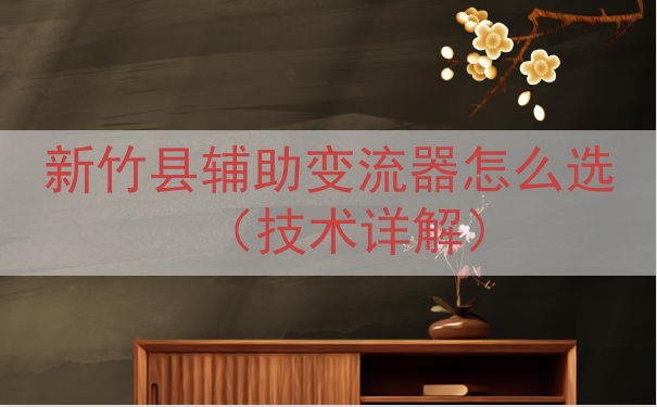 新竹县辅助变流器怎么选（技术详解）
